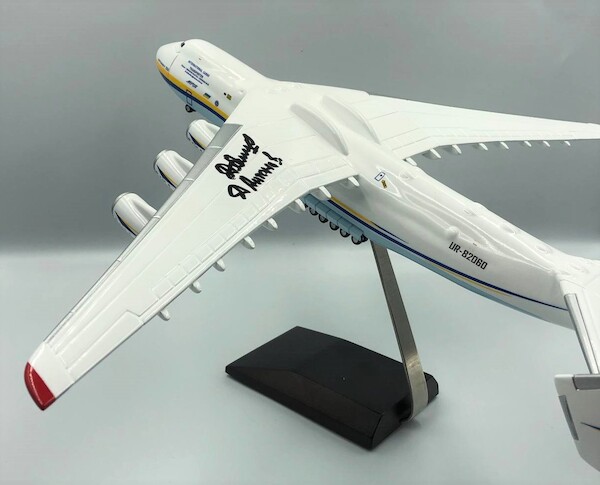 Antonov AN225 Mriya Antonov Design Bureau UR-82060 Autographed by Commander Dmytro Antonov UR-82060 EXCLUSIVE