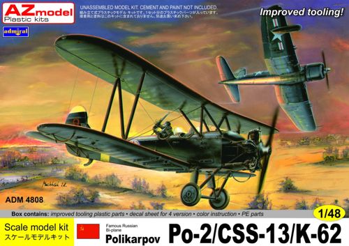 Polikarpov Po2/CSS13/K62 ADM4808