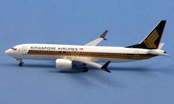 Boeing 737 MAX 8 Singapore Airlines 9V-MBA  AC041635