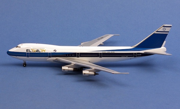 Boeing 747-258 EL AL Israel "40th" 4X-AXH  AC041656B