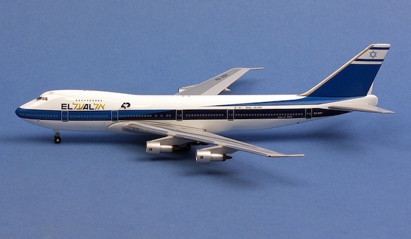 Boeing 747-258 EL AL Israel "40th" 4X-AXH  AC041656A