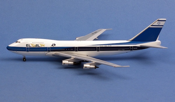 Boeing 747-258 EL AL Israel "40th" 4X-AXH AC041656A