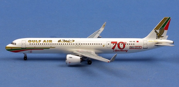 Airbus A321neo Gulf Air "Retro" A9C-NB AC411072