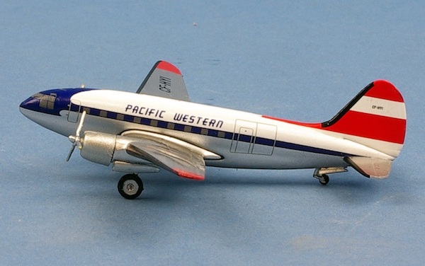 Curtiss C46 Pacific Western CF-HYI  AC411184