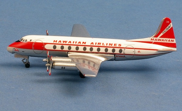 Vickers Viscount 700 Hawaiian Airlines N745HA AC411220