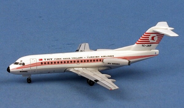 Fokker F28 Fellowship THY Türk Hava Yollari / Turkish Airlines TC-JAP  AC411455