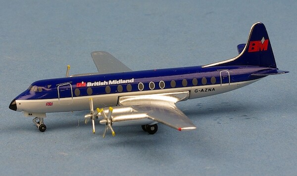 Vickers Viscount 800 British Midland G-AZNA  AC411460