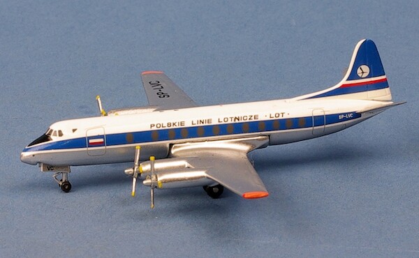 Vickers Viscount 800 LOT Polish SP-LVG  AC411462