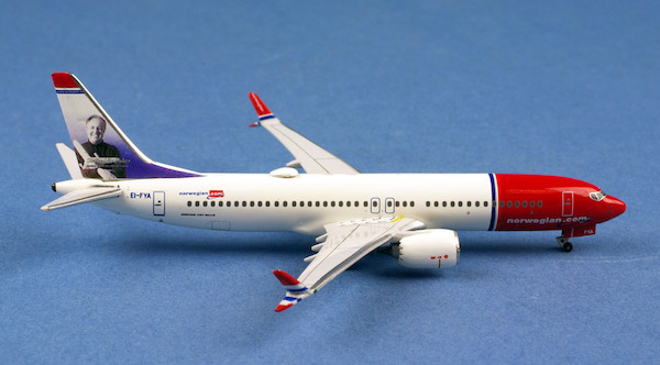 Boeing 737 MAX 8 Norwegian "Sir Freddie Laker" EI-FYA AC419351