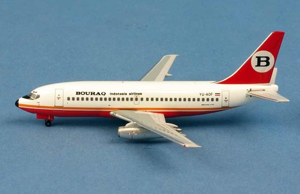 Boeing 737-200 Aviogenex / Bouraq Indonesia YU-AOF  AC419938