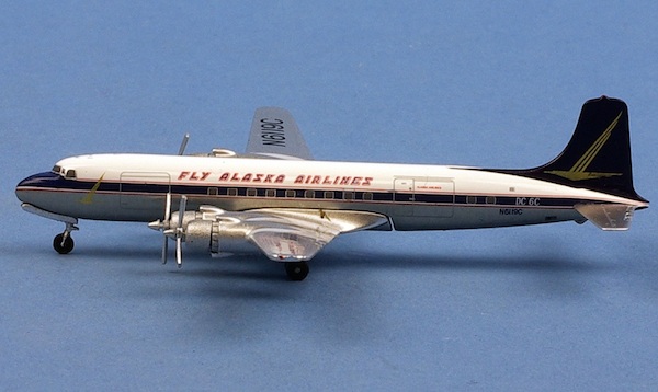 Douglas DC6 Alaska Airlines N6119C AC419955