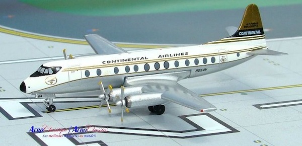 Vickers Viscount 700 Continental Airlines N241V AC704A