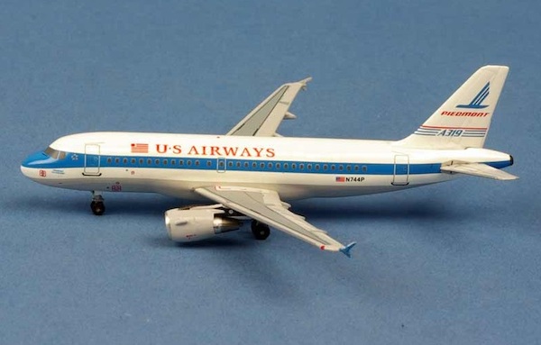Airbus A319 US Airways / Piedmont N744P BBX41606