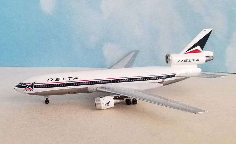 Aero Classics BBX41651 Douglas DC10-10 Delta Airlines N602DA