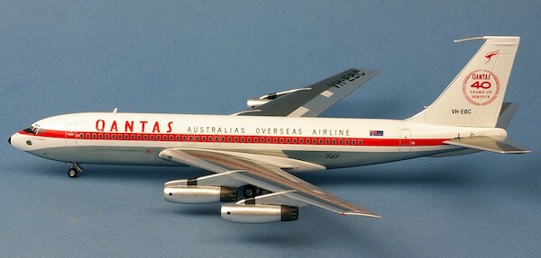 Boeing 707-138 Qantas "40 Years of Service" VH-EBC  WM211242
