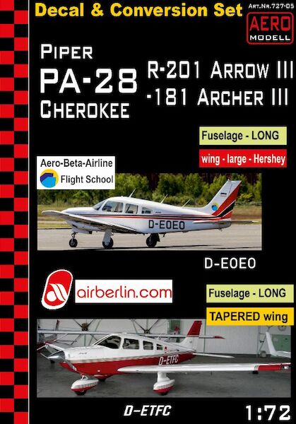 Piper PA-28R-201 Arrow III & PA-28-181 ARCHER II ( Aero Beta &  Air Berlin)  01-727-05
