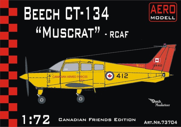 Beech CT134 Musketeer "Muskrat" (Retooled kit)  01-73704