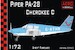 Piper Pa28 Cherokee C - open gear Short Fuselage ( TUI G-ATHR, N8325W) 01-73720