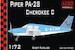 Piper Pa28 Cherokee C - open gear Short Fuselage ( TUI G-ATHR, N8325W) 01-73720