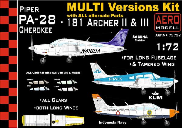Piper PA-28-181 Archer II & II MULTI Versions Kit  01-73732