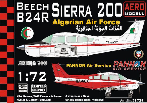 Beech B24R Sierra 200 (Algerian AF, Pannon Air Service)  01-73739