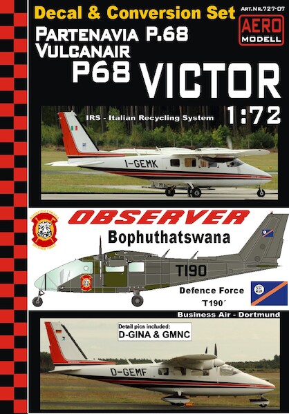 Partenavia P.68C Victor (Boputhatwsana Air Force, IRS, Dortmund Air Services) 727-07