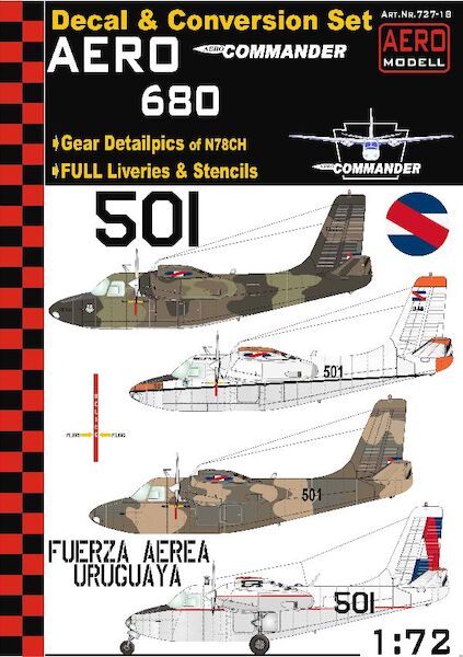 Aero Commander (501 Fuerza Aérea Uruguaya) 727-18