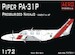 Piper Pa31P Pressurised Navajo (Argentine AF, Israeli Orange Aviation 4X-CBO)  (revised kit)  (BACK IN STOCK) 03-737011