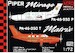 Piper PA-46-350P & T Mirage & Matrix  (JA777M & PR-RED) 