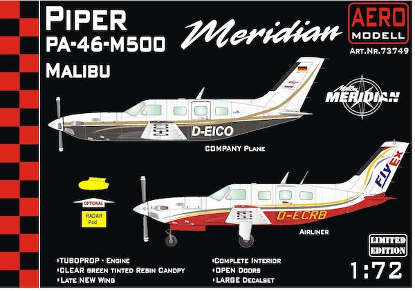 Piper PA-46-M500 Meridian/Malibu   (LZ-IOO & D-ECRB)  73749