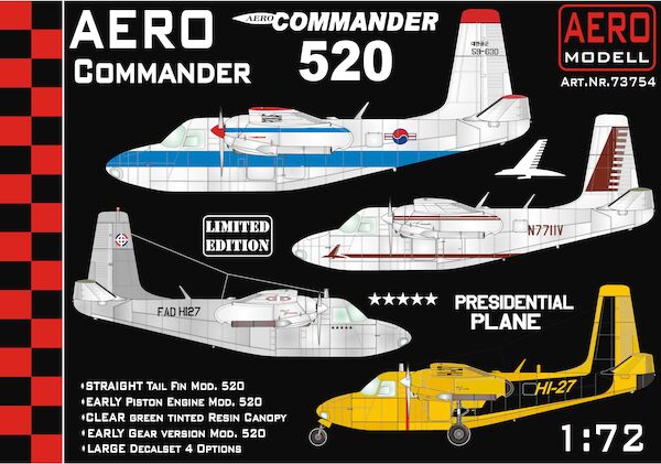 Aero 520 Commander ROKAF, Dominican Republic N7711V  73754