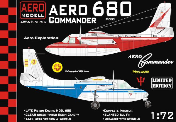 Aero 680 Commander South Vietnam,  AERO Explorer  73756