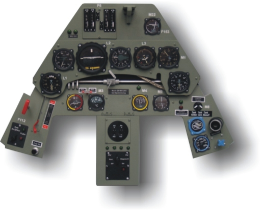 Focke Wulf FW190 Instrument Panel  RM 3022-4