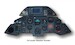 Hawker Hunter Instrument Panel RM 3031-4 