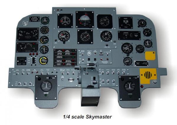 Cessna F337 Skymaster twin Instrument Panel  RM 3032-4