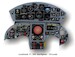 Lockheed F104 Starfighter Instrument Panel RM 3040