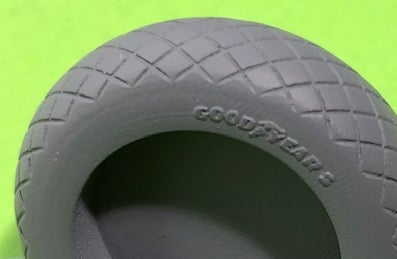Tyres for F6F Hellcat with Cross Hatched Tread (Airfix)  ACM-24004