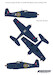 F6F-5N Hellcat  (FAA KD127) conversion set  (Airfix) F6F KD127