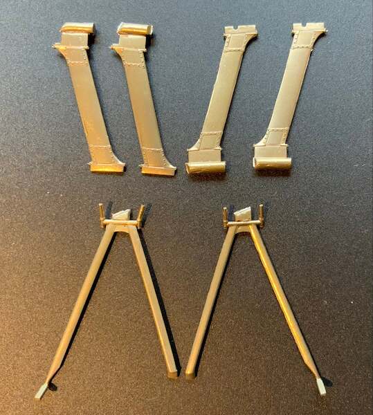 Brass wing strut set for Fokker DR1 (MENG) ACM-24014