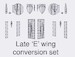 Spitfire MKIX  Late "E" wing conversion (Airfix) ACM-24018