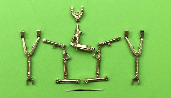 Brass undercarriage Legs for OV10A/D Bronco (Kitty hawk) ACM-32002