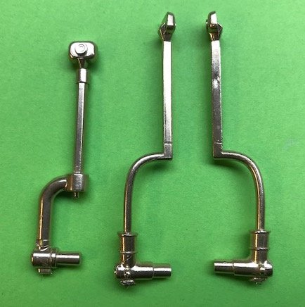 Brass internal undercarriage Legs for B24 Liberator (Hobby Boss)  ACM-32007