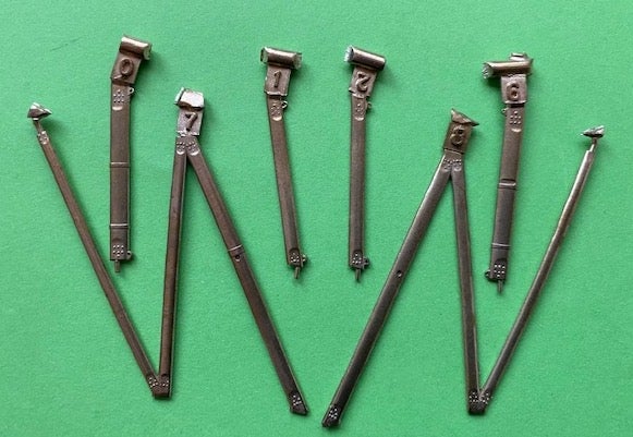 Boeing PT17 Stearman  Wing and cabane Struts set (ICM)  ACM-32020