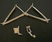 Brass Undercarriage De Havilland DH82 Tiger Moth Set (ICM) ACM-32028