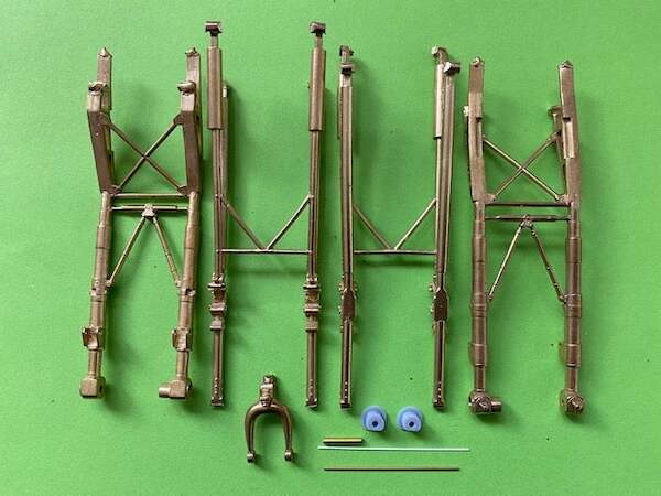 Brass Undercarriage Set Lancaster (Hong Kong)  ACM-32030