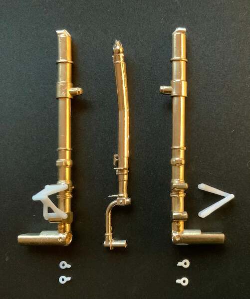 Brass Undercarriage Set B25 Mitchell (Hong Kong)  ACM-32031