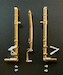 Brass Undercarriage Set B25 Mitchell (Hong Kong) ACM-32031