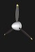 North American P51A Mustang replacement Propeller Blades and spinner (Hobbycraft) ACM-32065