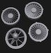 McDonnell Douglas F4C/D/E/J Phantom intake set (Tamiya) ACM-32072