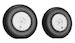 Supermarine Spitfire  covered  wheel - Smooth Tyre (Tamiya) ACM-32077